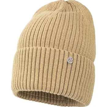 Čepice Dětská čepice s příměsí vlny Jamiks ESTRELLA ESTRELLA.mi.Na.g.JZH258 hnědá 82X, vel. 48