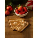 Sinsay - Talíř s vánočním motivem - hnědá - 639FQ-82X - 639FQ-82X-ONE