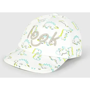 Kšiltovka Dětská bavlněná kšiltovka Mayoral 10883.3G.Baby.PPYA béžová 01X, vel. 50