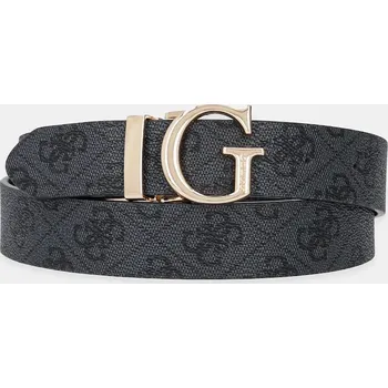 Opasek Oboustranný pásek Guess CALISTA dámský, šedá barva, BW9266 P5330 BW9266.P5330 90Y, vel. M