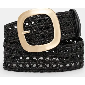 Opasek Pásek Medicine dámský, černá barva RS25.PAD700 99X, vel. S/M