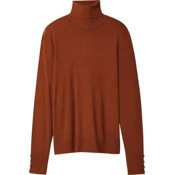 Dámský svetr esmara® Dámský úpletový svetr (hnědá, S(36/38))