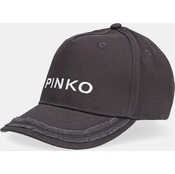 Čepice Dětská bavlněná kšiltovka Pinko KFCP001.C.CF046 černá 99X, vel. L