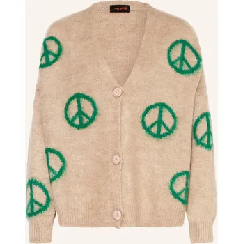 Dámský svetr Miss Goodlife Dámský Svetr S Alpakou, světle hnědá / zelená, 36