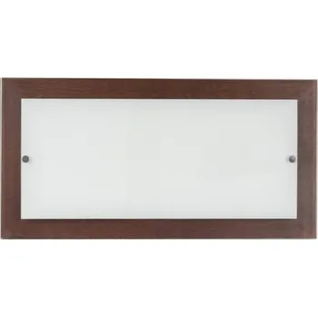 Nástěnné svítidlo Dřevěné bukové FSC nástěnné svítidlo BRITOP Lighting 1xLED 24W, transparentní Sklo