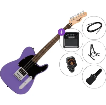 Elektrická kytara Fender Squier Sonic Esquire H LRL SET 2 Ultraviolet Elektrická kytara