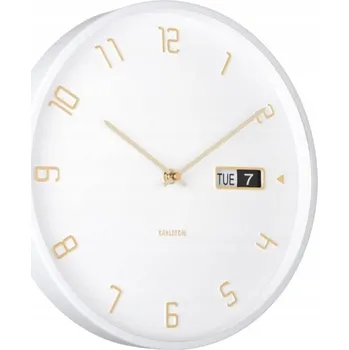 Hodiny Nástěnné hodiny Karlsson bílé 30 cm