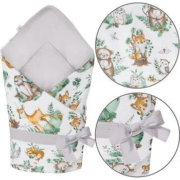 Zavinovačka BOCIOLAND ZAVINOVAČKA Zavinovačka ZAVINOVAČKA pro miminko bavlněná měkká Zvířátka