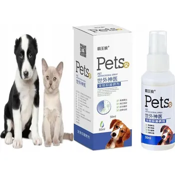 Vrták Sprej proti svrabu a bakteriím pro psy