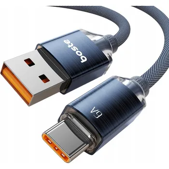 Datový kabel Kabel Boste USB - USB-C 1 m modrý