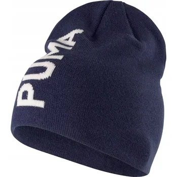 Čepice Puma zimní čepice beanie modrá, univerzální velikost