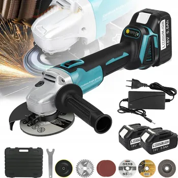 úhlová bruska Bruska Úhlová bruska 125mm KOTOUČ 1100W nastavitelná + 2 baterie