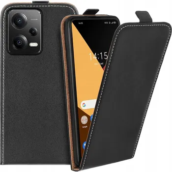 Pouzdro na mobilní telefon Flipové pouzdro pro Xiaomi Redmi Note 12 5G, černé