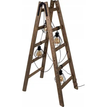 Stojací lampa SPOTLIGHT Podlahová lampa 4xE27 Max.15W LED IP20 Borovice a černá