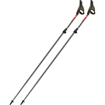 Trekingová hůl FIZAN Carbon Pro L červená
