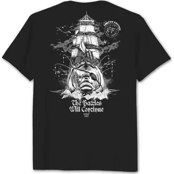Pánské tričko Tričko ElFabiano „The Battles Will Continue“ - XXXL