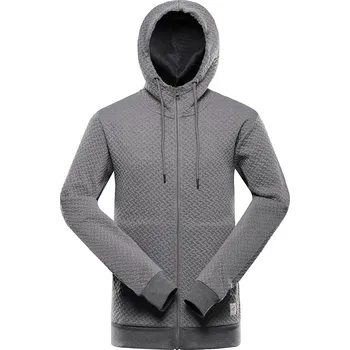 Pánská mikina Pánská mikina ALPINE PRO Lel šedá Velikost: S