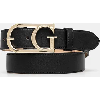 Opasek Pásek Guess LORELEI dámský, černá barva, BW9228 P5235 BW9228.P5235 99X, vel. S