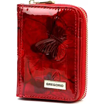 Dámské spodní prádlo Gregorio peněženka z pravé kůže červená - dámská
