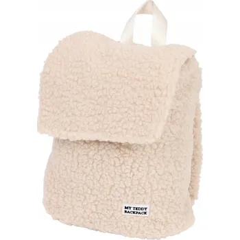 Městský batoh PLYŠOVÝ BATOH PRO DĚTI DĚTSKÝ ŠKOLNÍ TURISTICKÝ CESTOVNÍ SHERPA