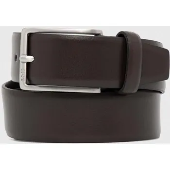 Opasek Kožený pásek BOSS Erman-L_Sz35 50491834 hnědá 89X, vel. 95