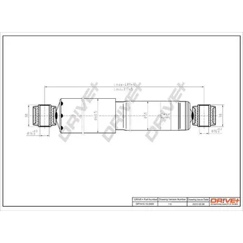 Tlumič pérování DRIVE+ DP1610.10.0095