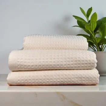 Ručník Ručníky WAFLE NATUR, nebarvené (280gr) Unicato Velikost: 50x100 obličejový ručník