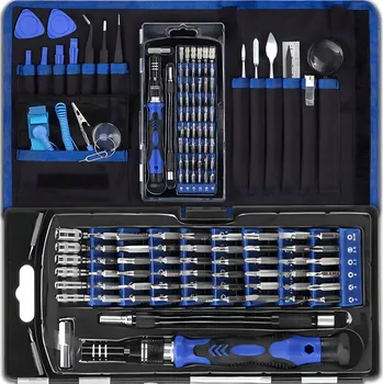 Šroubovák Sada precizních šroubováků Retoo 75 dílů s vyměnitelnými hroty