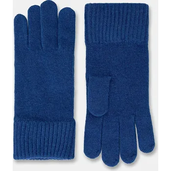 Rukavice Vlněné rukavice United Colors of Benetton šedá barva, 1202U0725 95X, vel. S