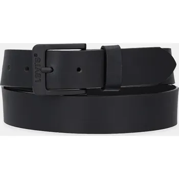 Opasek Kožený pásek Levi's 38016.0033 černá 99X, vel. 80