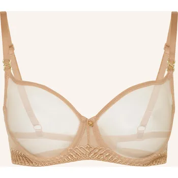Podprsenka Aubade Dámská Podprsenka S Kosticemi Sheer Emotion, béžová, 70E