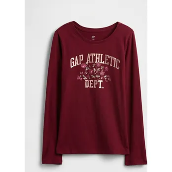 Dívčí tričko GAP Dívčí Dětské tričko s logem Gap Červená XS (2956725)