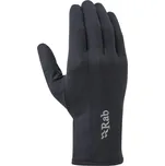 Pánské Rukavice Rab Forge glove s merino Barva: Black, Velikost: L