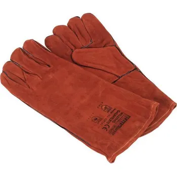 Pracovní rukavice SEALEY Kožené svářecí rukavice s výstuží GV SSP141