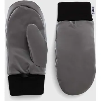 Rukavice Rukavice Rains 16070 Alta stříbrná barva 16070.97 SLV, vel. S