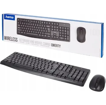 Bezdrátová sada klávesnice a myši Hama Combo AKMW-100