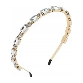 Čelenka Sajbazar klasická bílá čelenka do vlasů