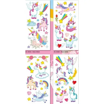 samolepka Samolepky se třpytkami jednorožci CLA13 Brewis