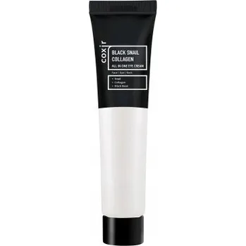 Pleťový krém COXIR BLACK SNAIL COLLAGEN LINE Oční krém proti vráskám