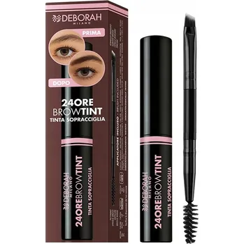 Tužka na obočí Deborah 24ORE Brown TINT tužka na obočí pro brunetky 02, 4,5 ml