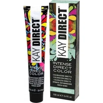 Barva na vlasy Kaypro Toner Kay Direct Intense Color Pastel Green Pastelově Zelená 100 ml