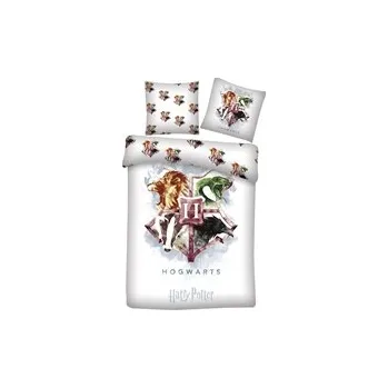 Povlečení Povlečení jednolůžkové Harry Potter Hogwarts Crest - 140 x 200 cm