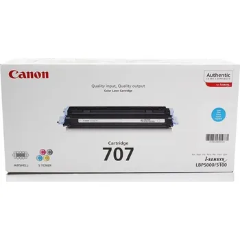 Canon Cartridge 707 / CRG-707C, Cyan - Original