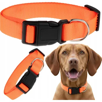 Obojek pro psa Obojek pro VELKÉHO PSA klasický na přezku střední velký pes 30-50 cm L