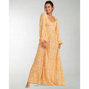 Dámské šaty VZOROVANÉ MAXI ŠATY BILLABONG (M)