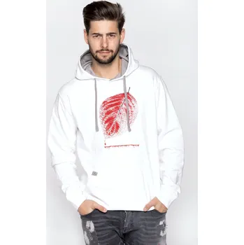 Pánská mikina Mikina s kapucí a klokaní kapsou UNDERWORLD Leaf Velikost: XL, Kód produktu: U4068CO