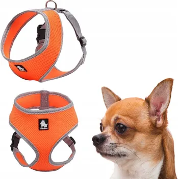 Postroj pro psa LEHKÉ postroje GUARD pro psa, štěně, BEZ TLAČENÍ Truelove měkké XL