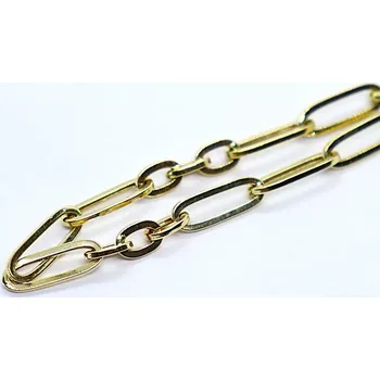 Náramek Klenoty Budín Dámský mohutný pevný zlatý náramek 20cm 585/2,43gr HK7133 (Klenoty Budín Dámský mohutný pevný zlatý náramek 20cm 585/2,43gr HK7133)