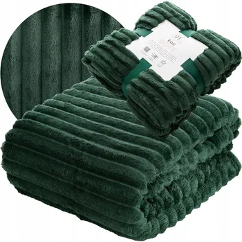 deka Deka Eurofirany z mikrovlákna 150 cm x 200 cm zelená