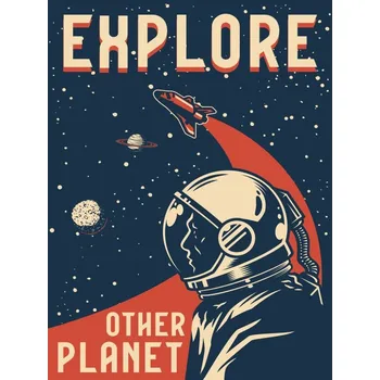 Obraz Cedule Vesmír Edition - Explore